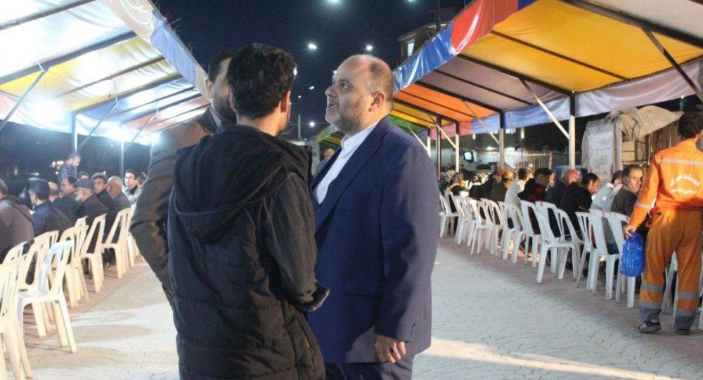 برپایی سفره افطار ۱۰۰۰ نفره توسط شهرداری و شورای اسلامی شهر رضوانشهر
